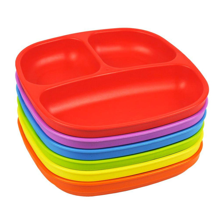 Replay 6 Piece Sets Colour Wheel Replay Dinnerware Divided Plates at Little Earth Nest Eco Shop