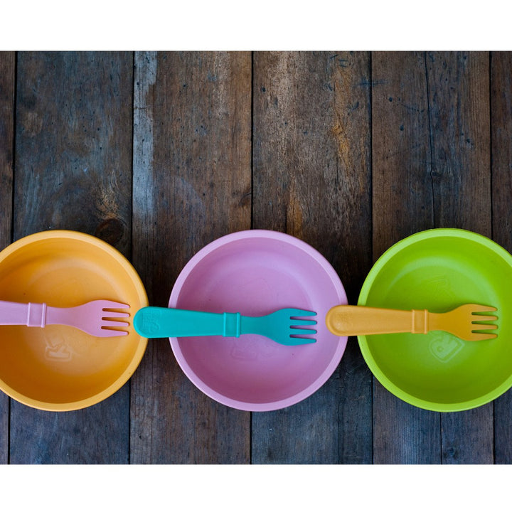 Replay Set of 2 Utensils including Fork and Spoon Little Earth Nest