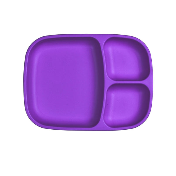 Replay Large Divided Plate Tray Replay Dinnerware Amethyst at Little Earth Nest Eco Shop Geelong Online Store Australia