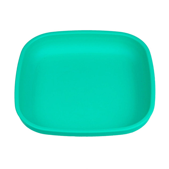 Replay Plate Replay Dinnerware Aqua at Little Earth Nest Eco Shop