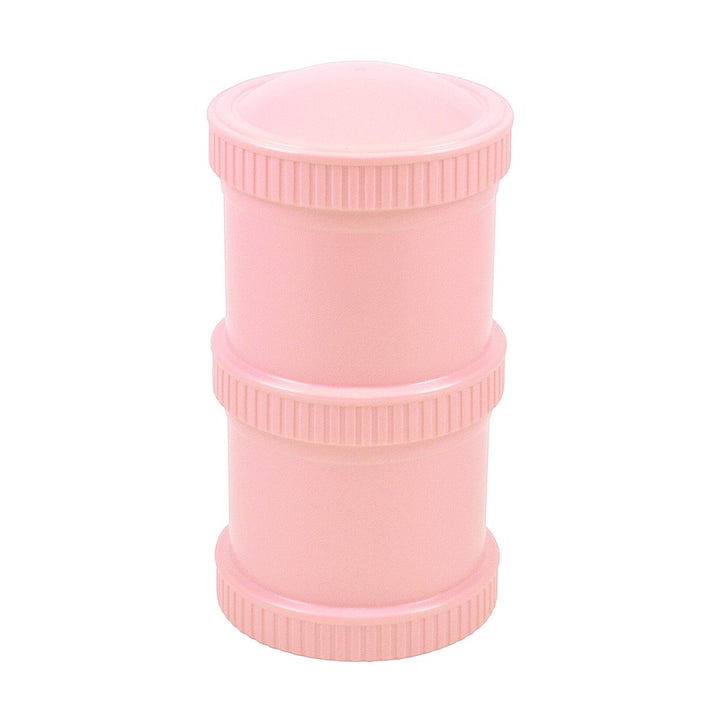 Replay Snack Stack Replay Food Storage Containers Baby Pink at Little Earth Nest Eco Shop