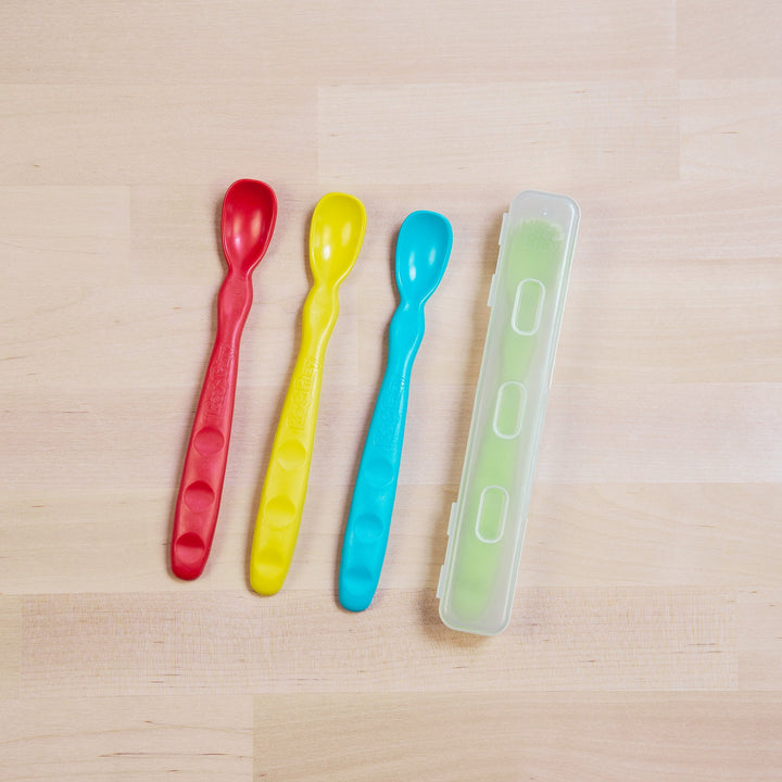 Replay Baby Spoons 4 Pack Replay Dinnerware at Little Earth Nest Eco Shop