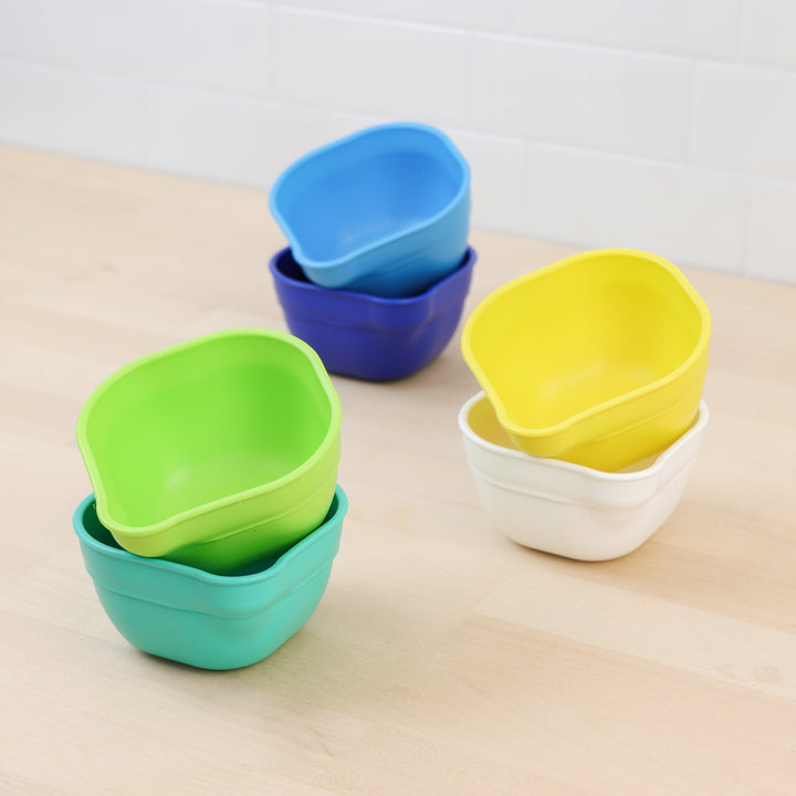 Replay 6 Piece Sets in Bold Replay Dinnerware Dip and Pour Bowls at Little Earth Nest Eco Shop