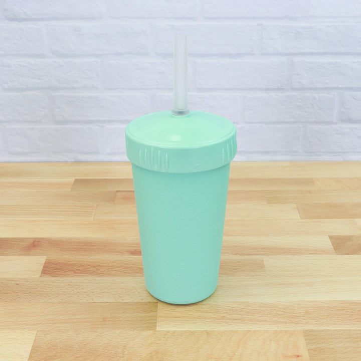 Replay Straw Cup Replay Dinnerware Mint at Little Earth Nest Eco Shop
