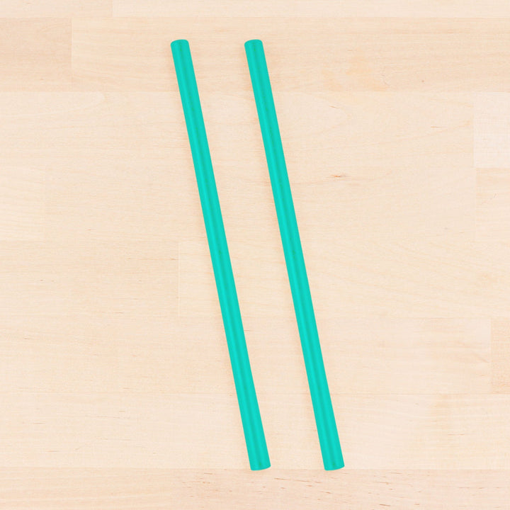 Replay Silicone Straw Replay Dinnerware Teal at Little Earth Nest Eco Shop