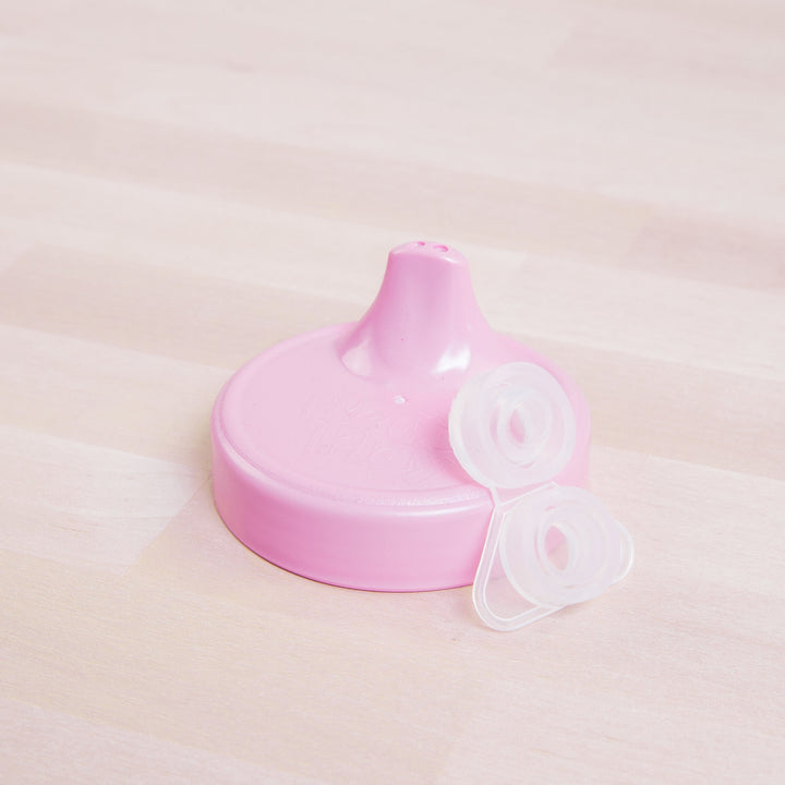 Replay Sippy Lid Only Little Earth Nest Dinnerware Baby Pink at Little Earth Nest Eco Shop