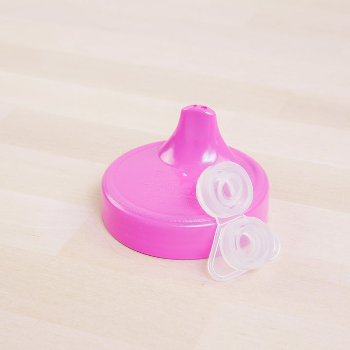 Replay Sippy Lid Only Little Earth Nest Dinnerware Bright Pink at Little Earth Nest Eco Shop