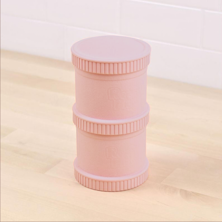 Replay Snack Stack Replay Food Storage Containers Ice Pink at Little Earth Nest Eco Shop