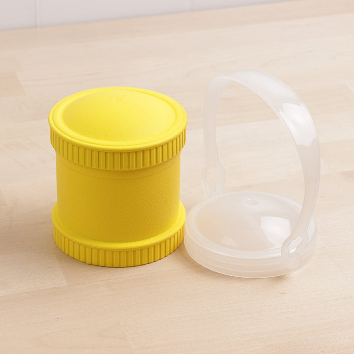 Replay Single Snack Stack with Dual Lid Set Replay Dinnerware Yellow at Little Earth Nest Eco Shop