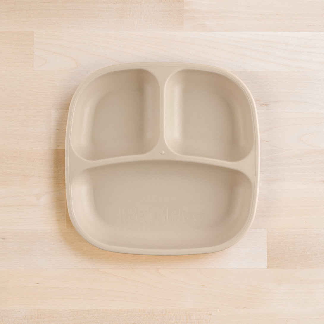 Replay Divided Plate Replay Dinnerware Sand at Little Earth Nest Eco Shop Geelong Online Store Australia