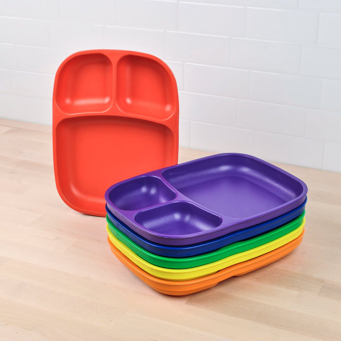 Replay 6 Piece Sets Crayon Box Replay Dinnerware Large Divided Plates at Little Earth Nest Eco Shop Geelong Online Store Australia