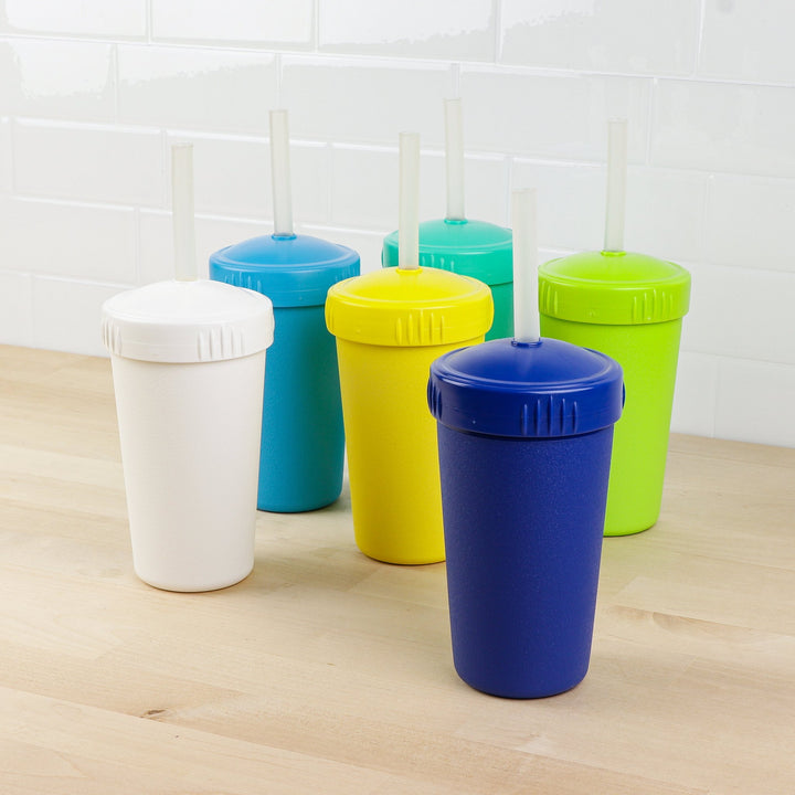 Replay 6 Piece Sets in Bold Replay Dinnerware Straw Cup at Little Earth Nest Eco Shop