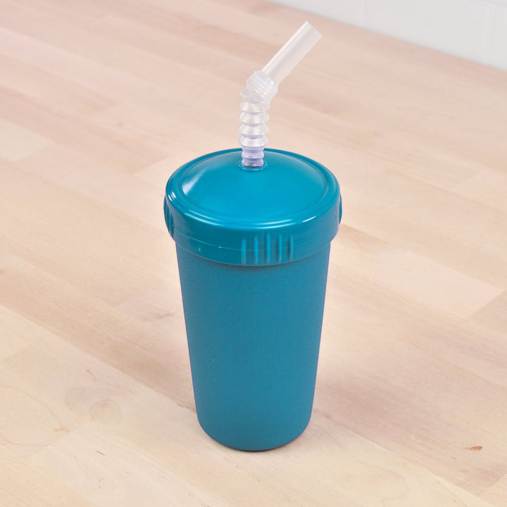 Replay Straw Cup Replay Dinnerware Teal at Little Earth Nest Eco Shop
