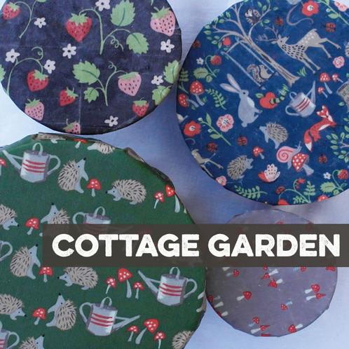 Reusable Beeswax Wraps Cheese Lover Set Apiwraps Food Storage Containers Cottage Garden at Little Earth Nest Eco Shop Geelong Online Store Australia