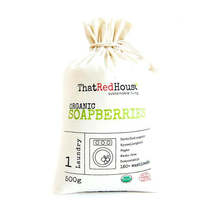 That Red House Soapberries That Red House Household Cleaning Supplies 500g at Little Earth Nest Eco Shop