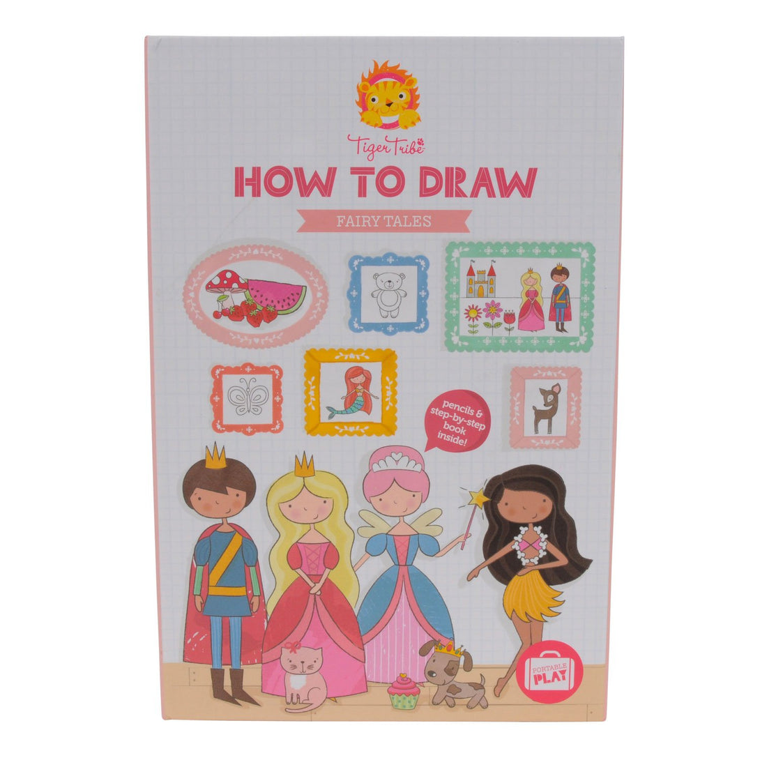 Tiger Tribe How to Draw Set Tiger Tribe Art and Craft Kits Fairy Tales at Little Earth Nest Eco Shop Geelong Online Store Australia