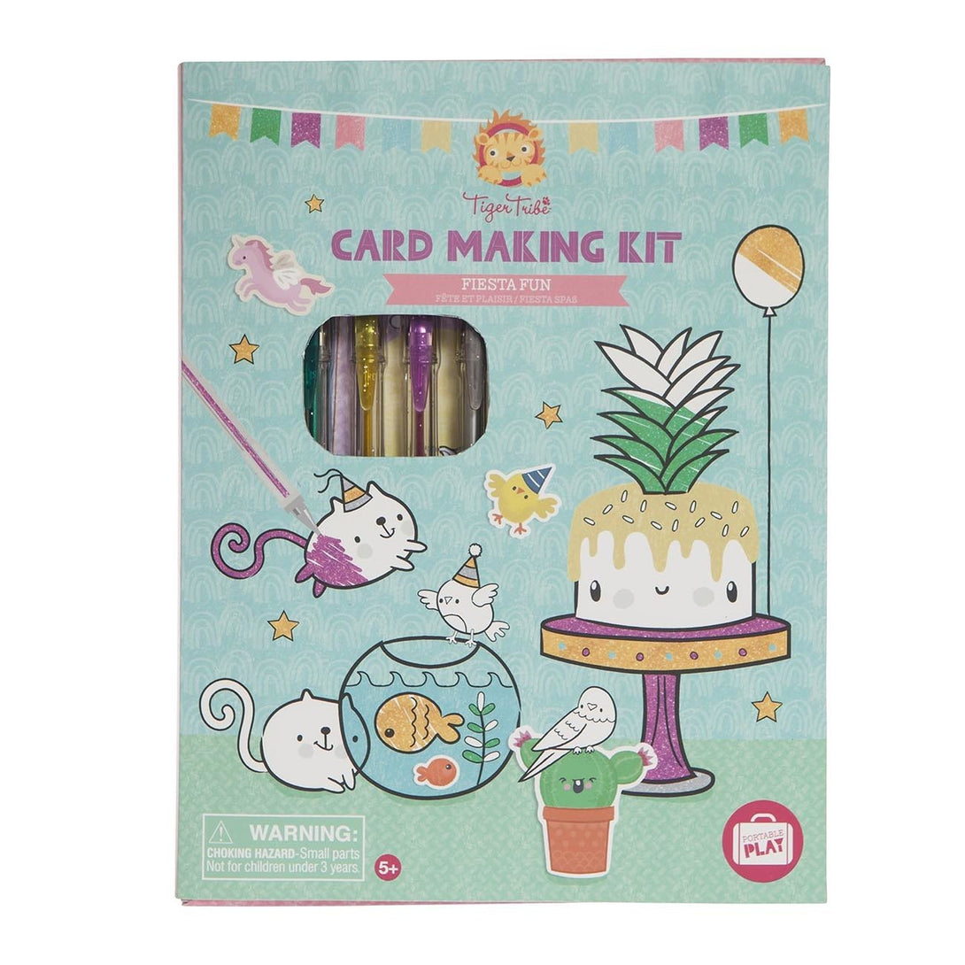 Tiger Tribe Card Making Kit Tiger Tribe Art and Craft Kits Party at Little Earth Nest Eco Shop Geelong Online Store Australia