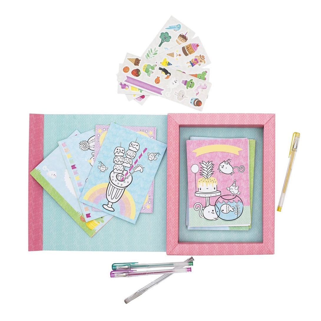 Tiger Tribe Card Making Kit Tiger Tribe Art and Craft Kits Party at Little Earth Nest Eco Shop Geelong Online Store Australia