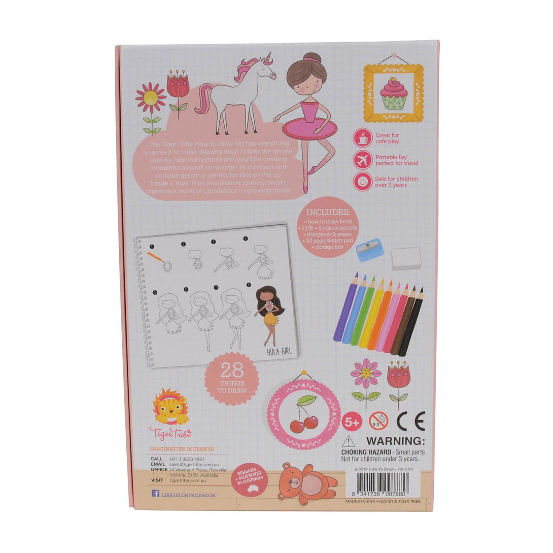Tiger Tribe How to Draw Set Tiger Tribe Art and Craft Kits at Little Earth Nest Eco Shop Geelong Online Store Australia