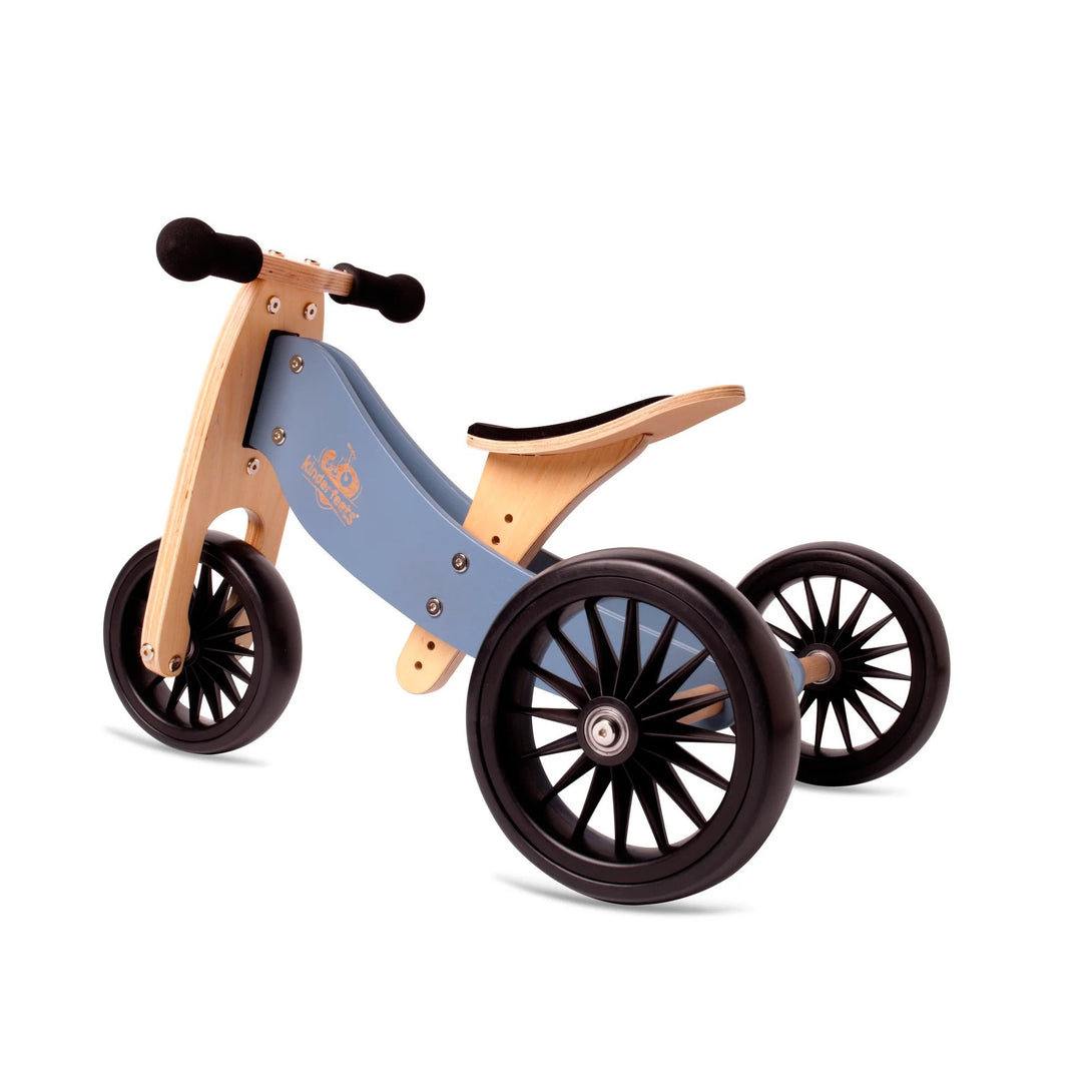 Kinderfeets Tiny Tot Plus Kinderfeets Bicycles Slate Blue at Little Earth Nest Eco Shop Geelong Online Store Australia