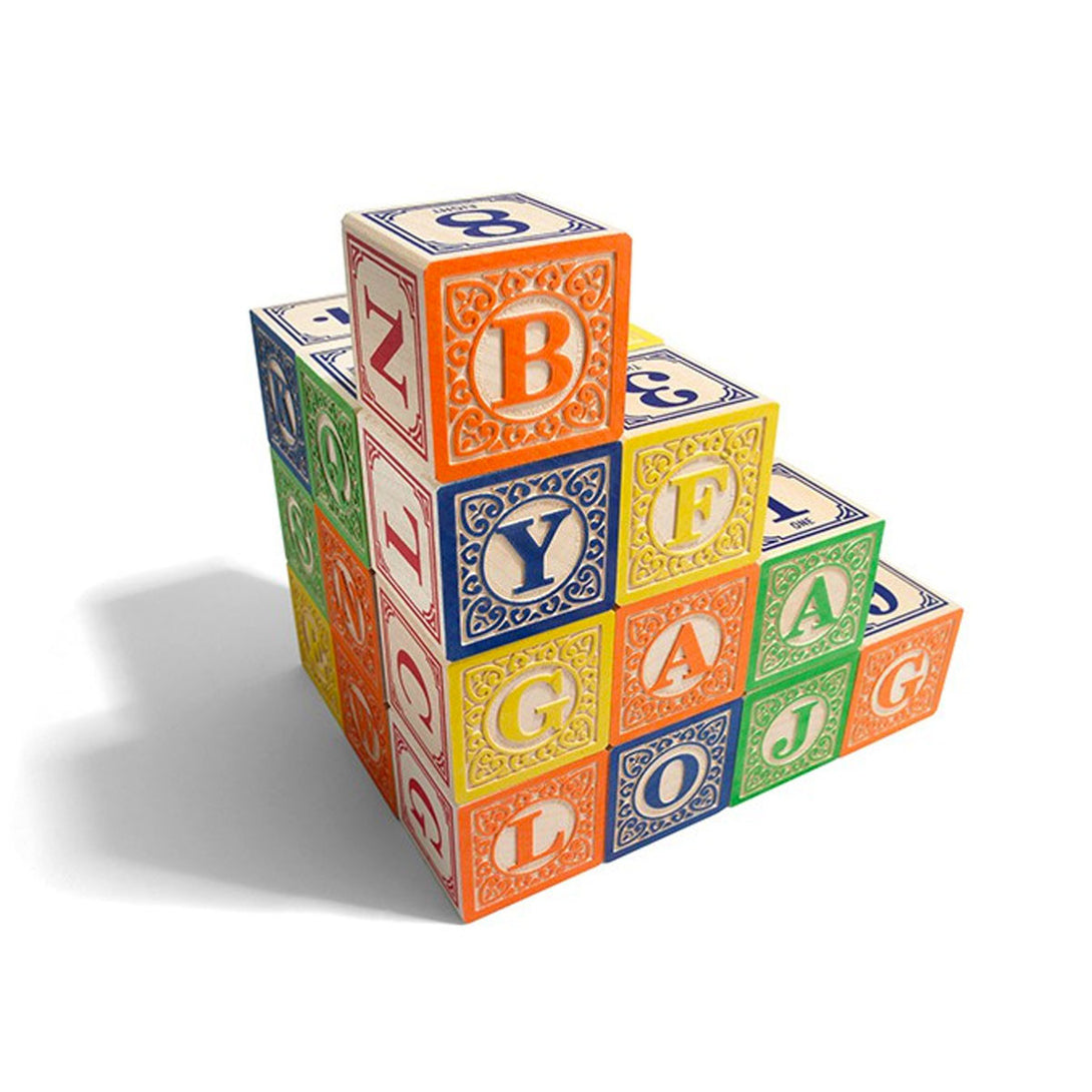 Uncle Goose Classic ABC Blocks Uncle Goose Wooden Blocks at Little Earth Nest Eco Shop Geelong Online Store Australia