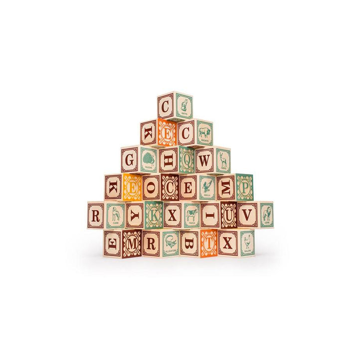 Uncle Goose Foreign Language Blocks Uncle Goose Wooden Blocks Italian at Little Earth Nest Eco Shop