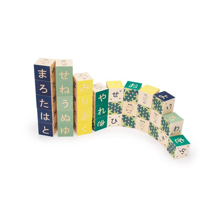 Uncle Goose Foreign Language Blocks Uncle Goose Wooden Blocks Japanese at Little Earth Nest Eco Shop
