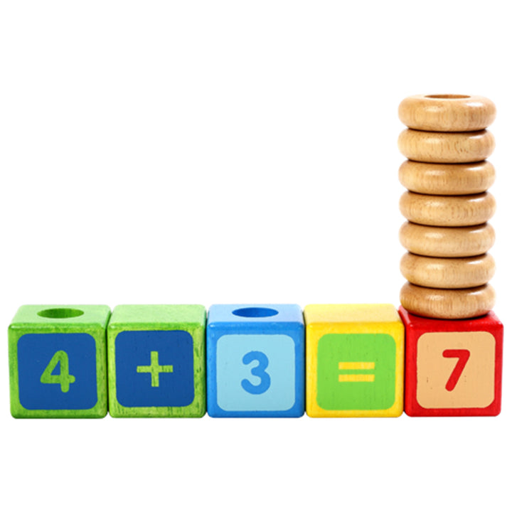 Voila Stacking Numbers Set Voila Activity Toys at Little Earth Nest Eco Shop
