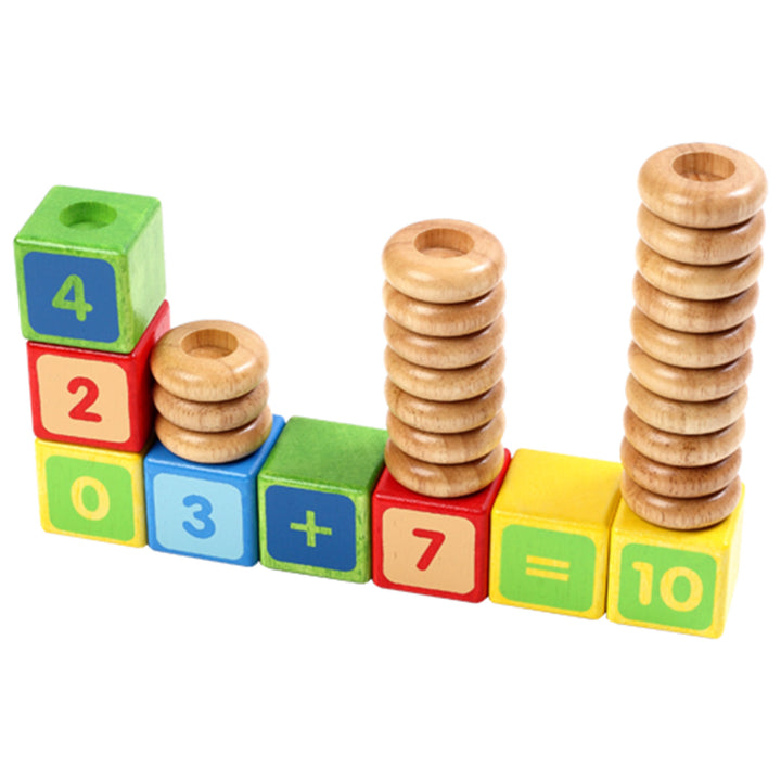 Voila Stacking Numbers Set Voila Activity Toys at Little Earth Nest Eco Shop