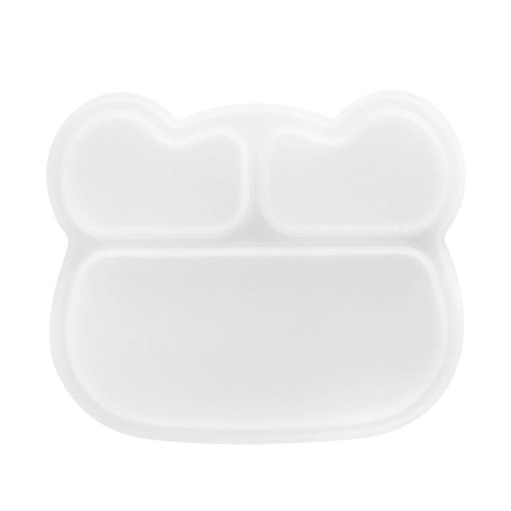 We Might Be Tiny Bear Stickie Plate Cover We Might Be Tiny Baby Feeding at Little Earth Nest Eco Shop Geelong Online Store Australia