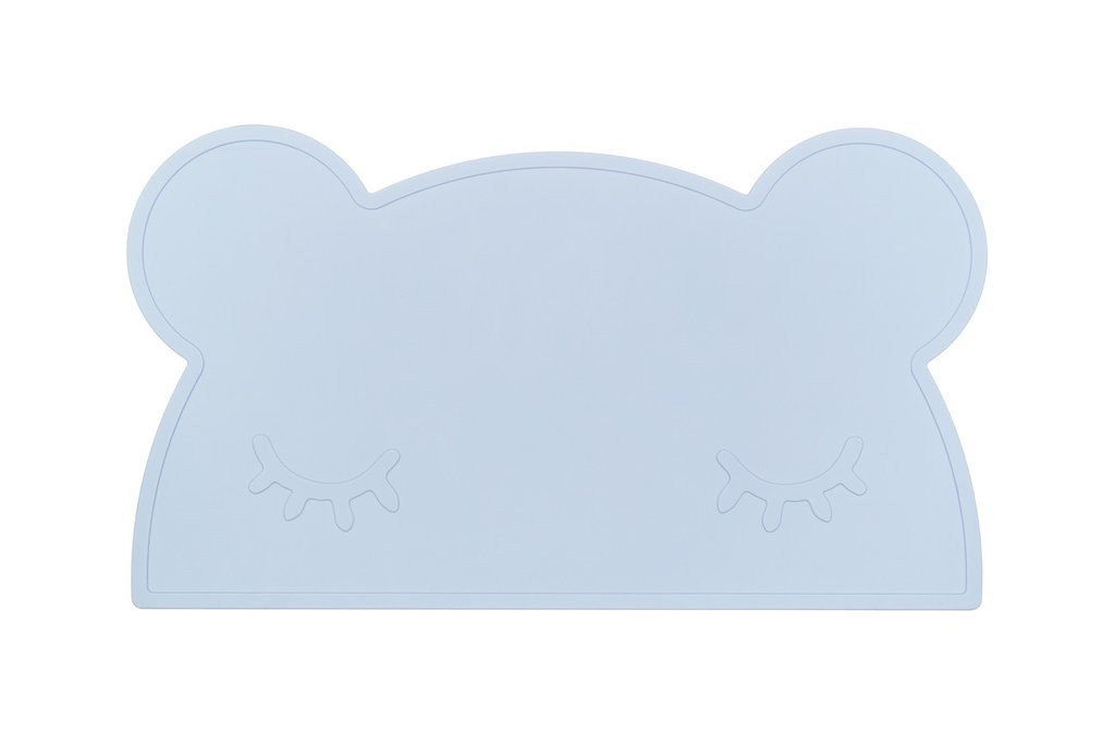 We Might Be Tiny Placemats We Might Be Tiny Dinnerware Bear / Baby Blue at Little Earth Nest Eco Shop Geelong Online Store Australia