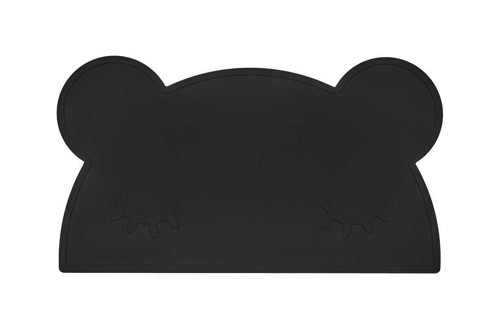 We Might Be Tiny Placemats We Might Be Tiny Dinnerware Bear / Black at Little Earth Nest Eco Shop Geelong Online Store Australia
