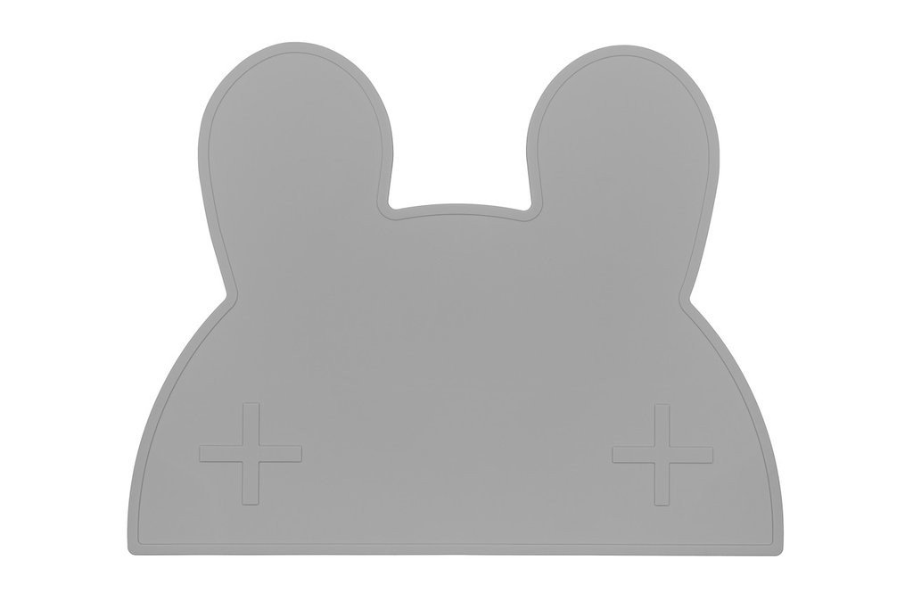 We Might Be Tiny Placemats We Might Be Tiny Dinnerware Bunny / Grey at Little Earth Nest Eco Shop Geelong Online Store Australia