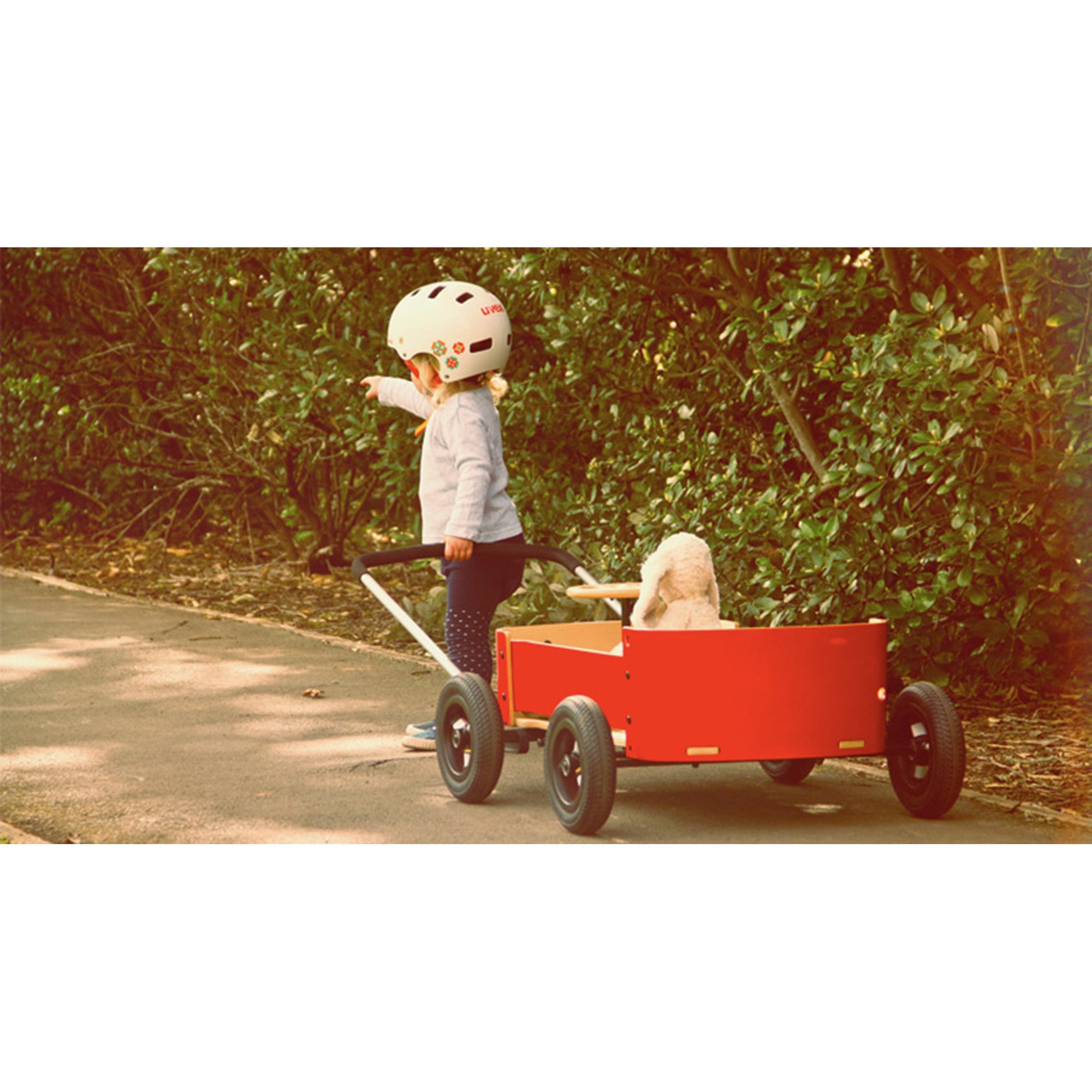 Little red wagon toy australia hot sale