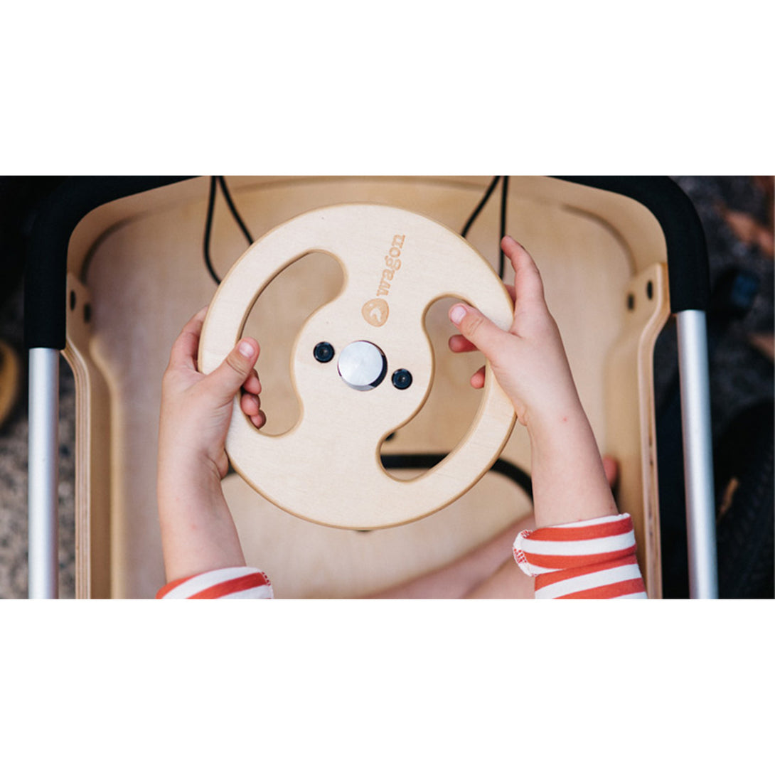 Wishbone Wagon Red Wishbone Australia Kids Riding Vehicles at Little Earth Nest Eco Shop Wishbone Wagon Red | Ride On Toys | Little Earth Nest Geelong Online Store Australia