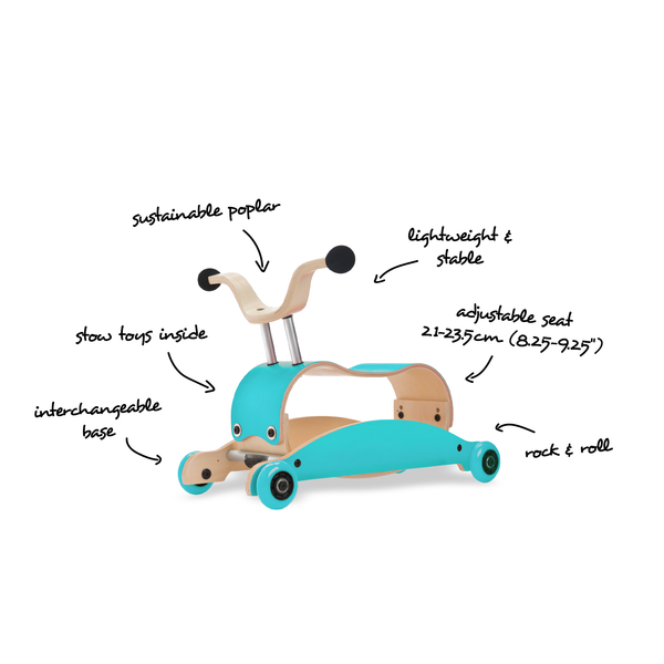 Wishbone Mini Flip Ride On Toy Rocker Wishbone Australia Kids Riding Vehicles at Little Earth Nest Eco Shop Geelong Online Store Australia