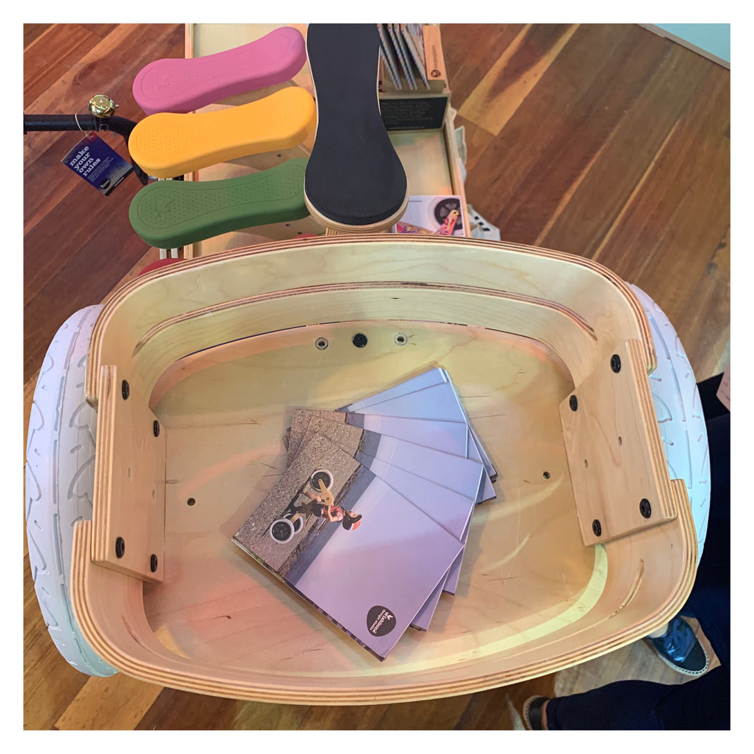 Wishbone Cargo Bin Wishbone Australia Bicycle Accessories at Little Earth Nest Eco Shop Geelong Online Store Australia