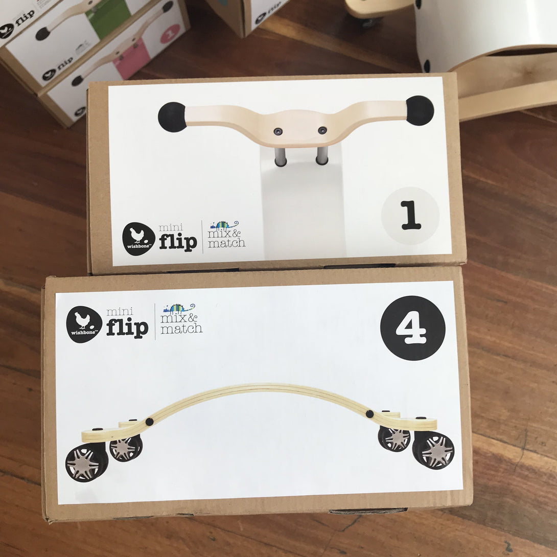 Wishbone Mini Flip Racer with Race Base Wishbone Australia Toys at Little Earth Nest Eco Shop Geelong Online Store Australia