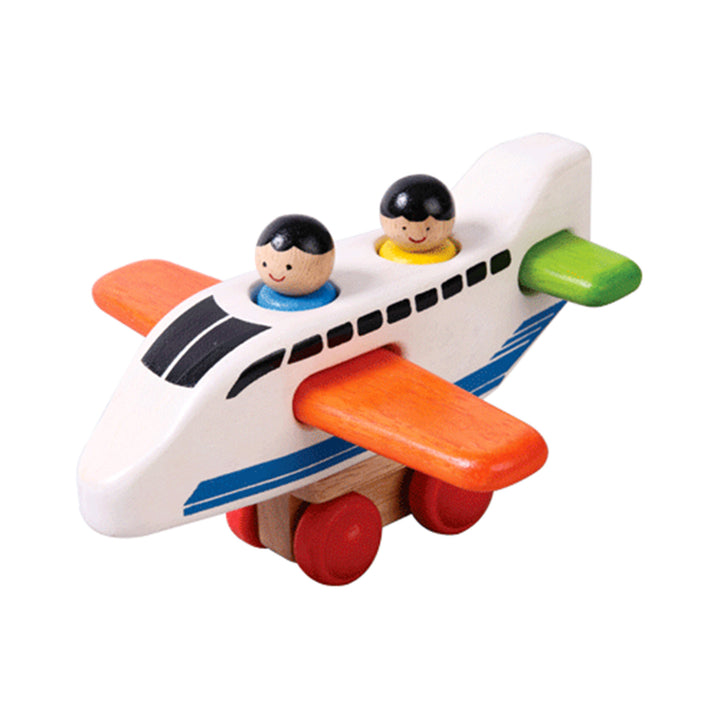 Wooden Plane Vertical Jigsaw Toy Voila Puzzles at Little Earth Nest Eco Shop