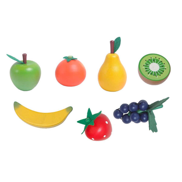 Wooden Play Fruit Little Earth Nest Pretend Play at Little Earth Nest Eco Shop Wooden Play Fruit - Pretend Play Geelong Online Store Australia