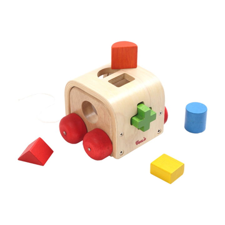 Wooden Slot - Mobile Voila Push and Pull Toys at Little Earth Nest Eco Shop