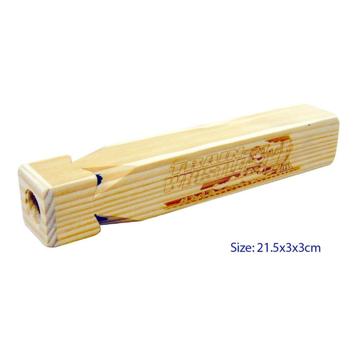 Classic Wooden Train Whistle Fun Factory Musical Toys at Little Earth Nest Eco Shop