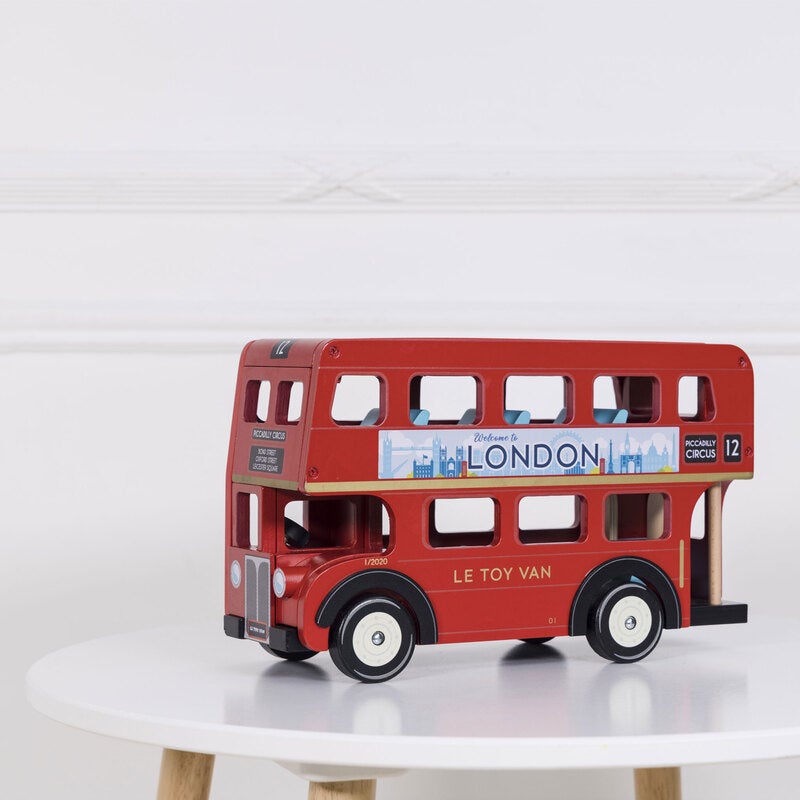 Le Toy Van London Bus Le Toy Van Play Vehicles at Little Earth Nest Eco Shop Geelong Online Store Australia