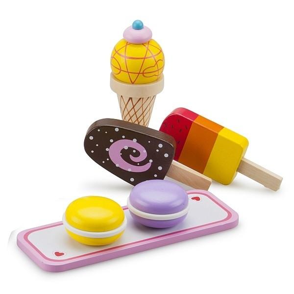 New Classic Toys Gourmet Icecream Set New Classic Toys Pretend Play at Little Earth Nest Eco Shop