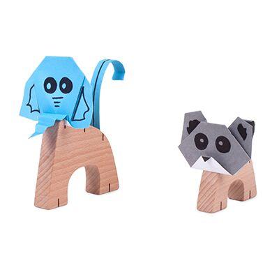 Kipod WoodyGami Kipod Art and Craft Kits at Little Earth Nest Eco Shop Geelong Online Store Australia