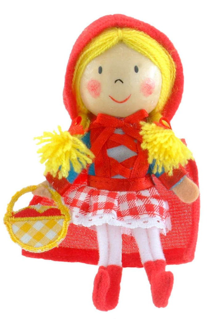 Boutique Finger Puppets Fiesta Crafts Toys Red Riding Hood at Little Earth Nest Eco Shop