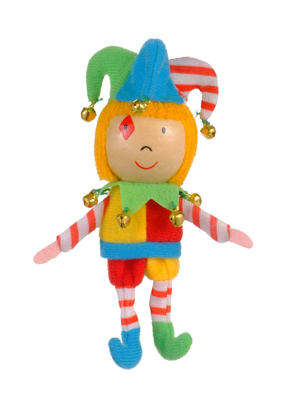 Boutique Finger Puppets Fiesta Crafts Toys Jester at Little Earth Nest Eco Shop Geelong Online Store Australia