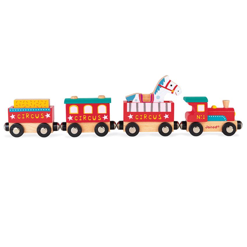 Janod Circus Train Janod Activity Toys at Little Earth Nest Eco Shop Geelong Online Store Australia