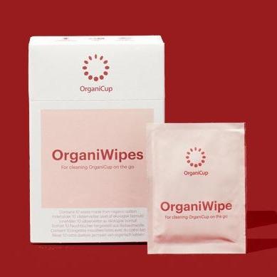 OrganiWipe by OrganiCup OrganiCup Menstrual Cups at Little Earth Nest Eco Shop